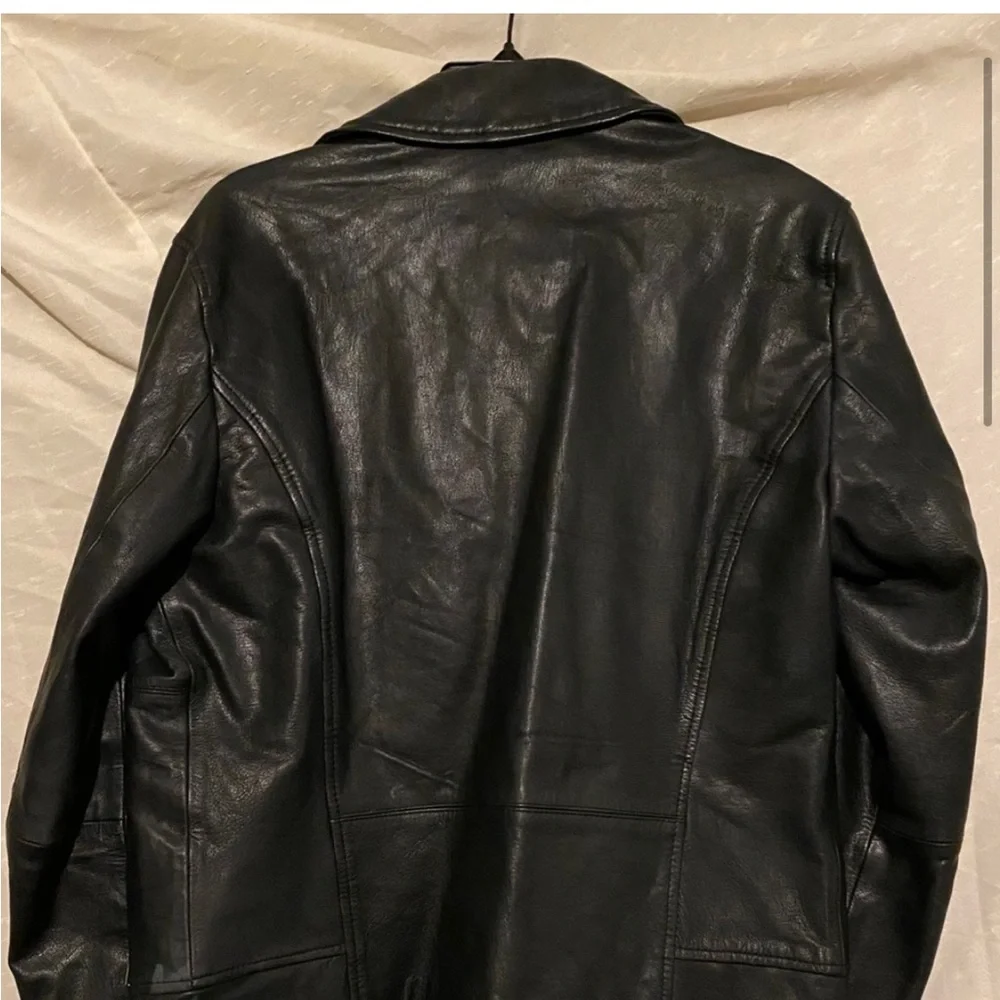 Topman Real Leather Jacket - Picture 4 of 5
